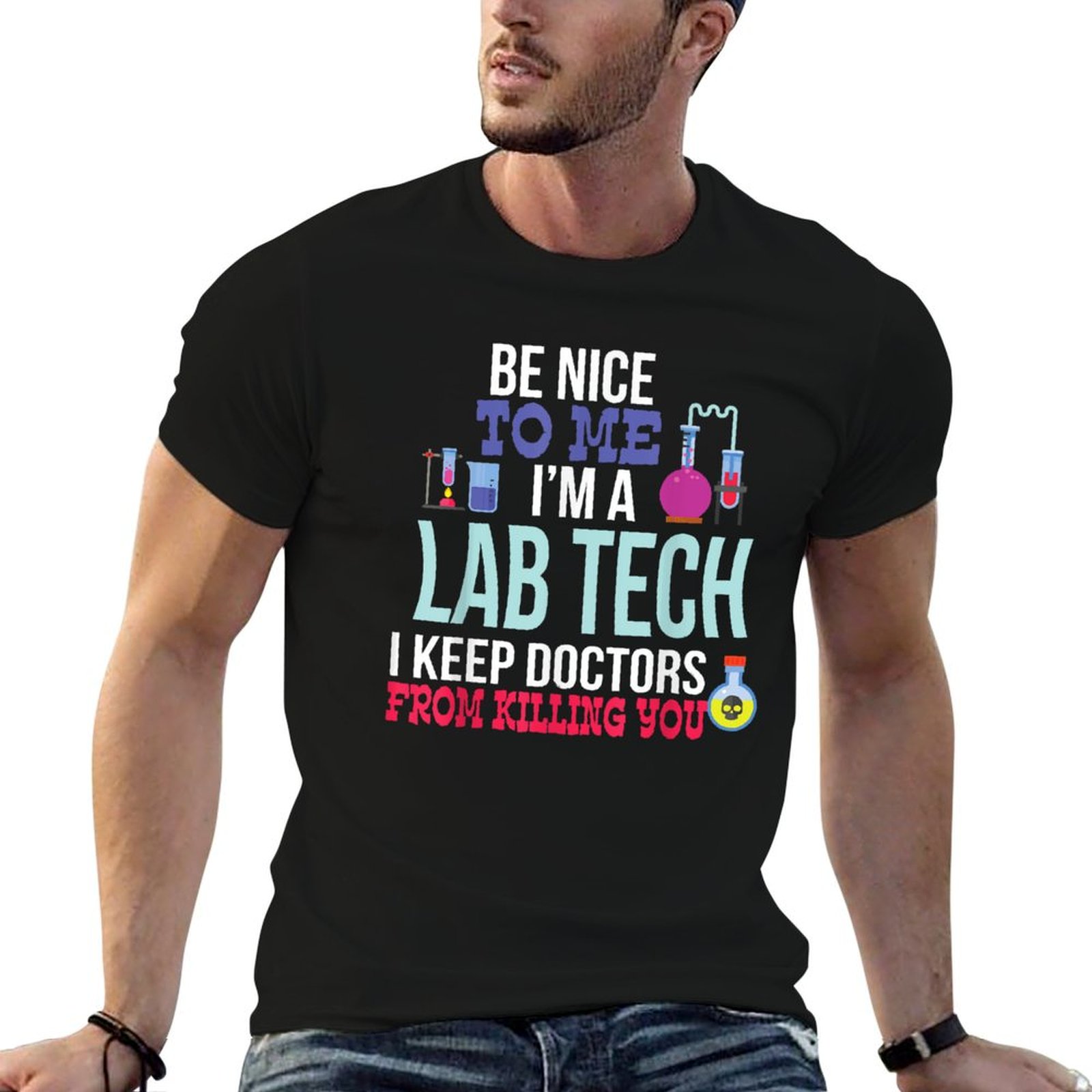 Medical Lab Graphics - Funny Medical Lab Tech Laboratory Technician