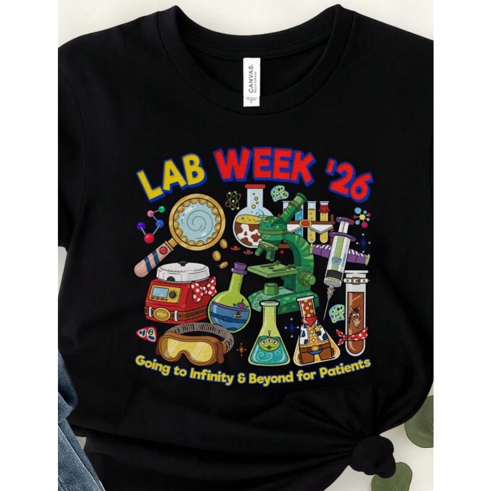 2026 T-Shirt Going To Infinity - огляд і ціна Medical Lab Graphics