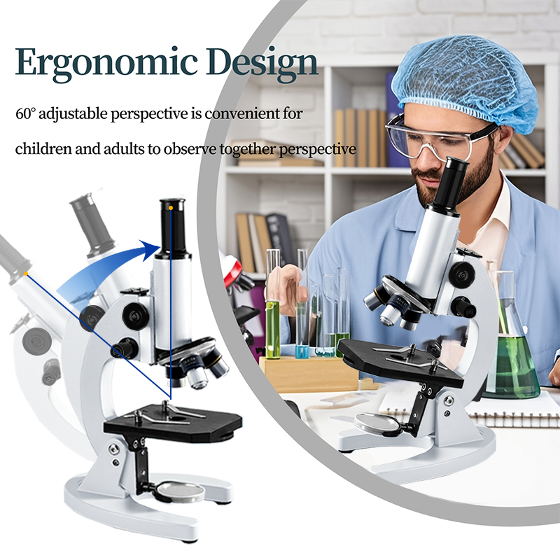 Monocular Optical Microscope 4 - огляд і ціна Medical Lab Microscope