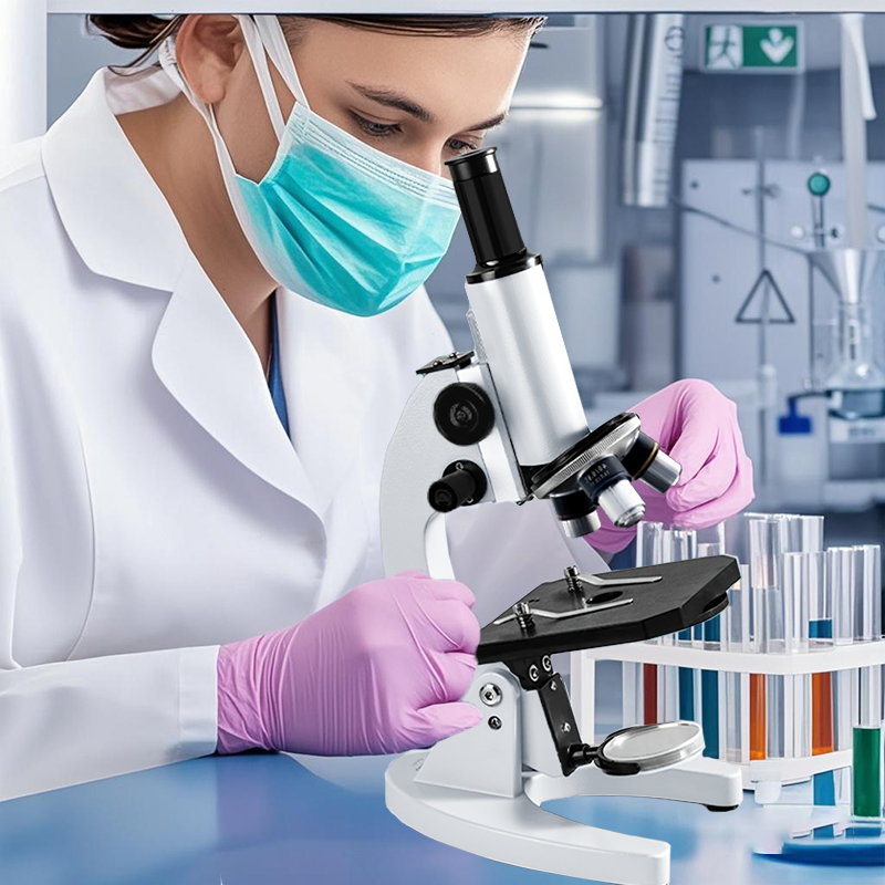 Monocular Optical Microscope 4 - огляд і ціна Medical Lab Microscope