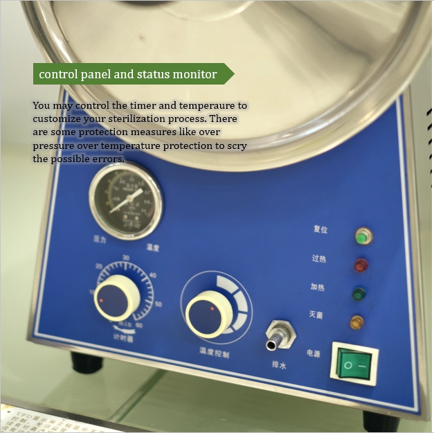 16 L Lab Table Top Steam Steri - огляд і ціна Medical Lab Instruments