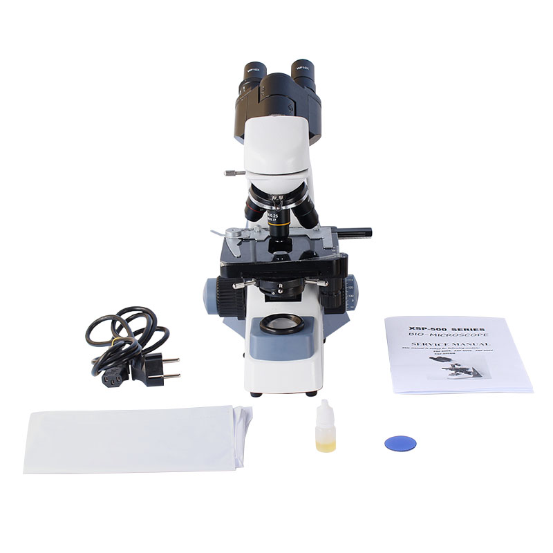 LED Binocular Biological Lab M - огляд і ціна Medical Lab Microscope
