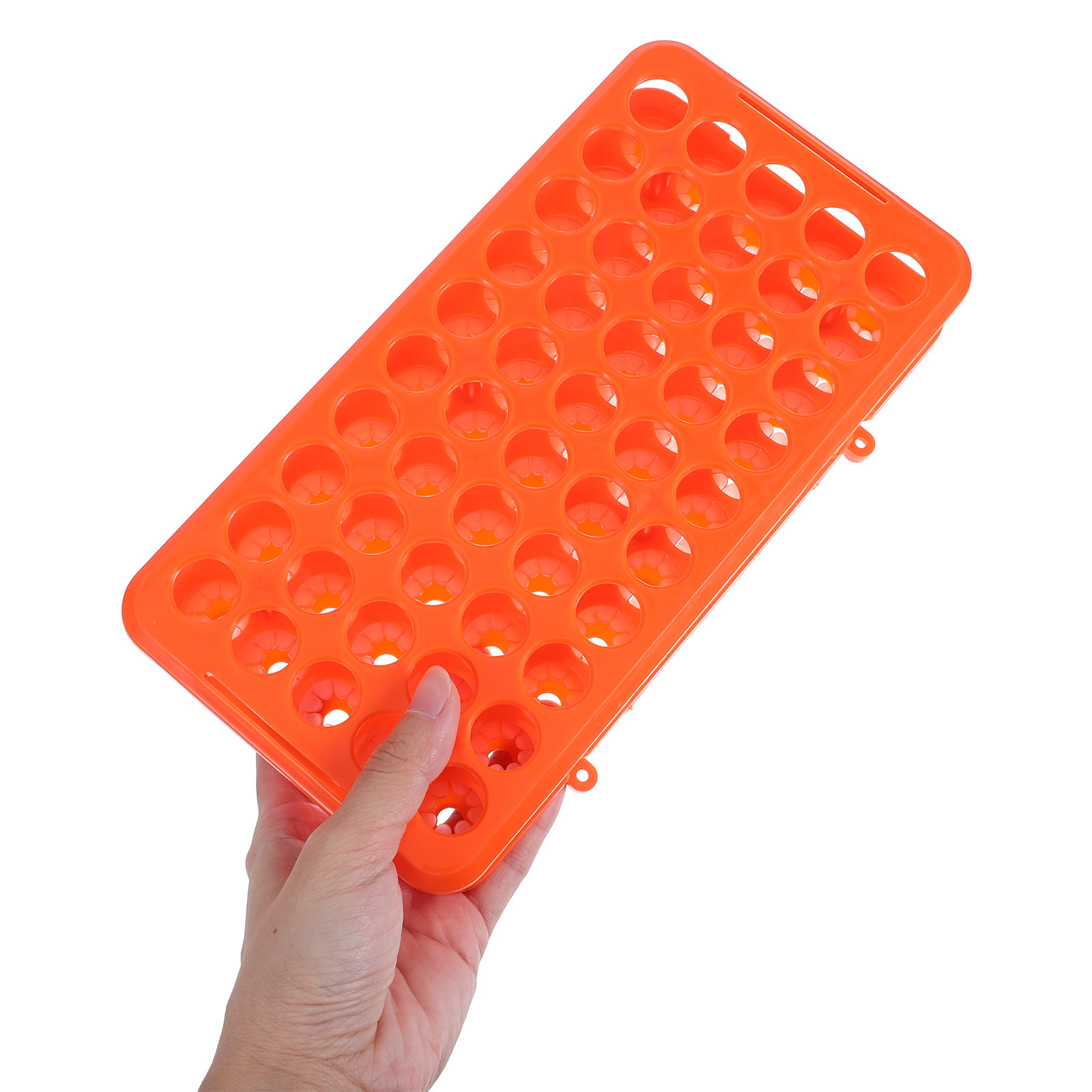 50 Hole Orange Plastic Centrif - огляд і ціна Centrifuge Tube Rack